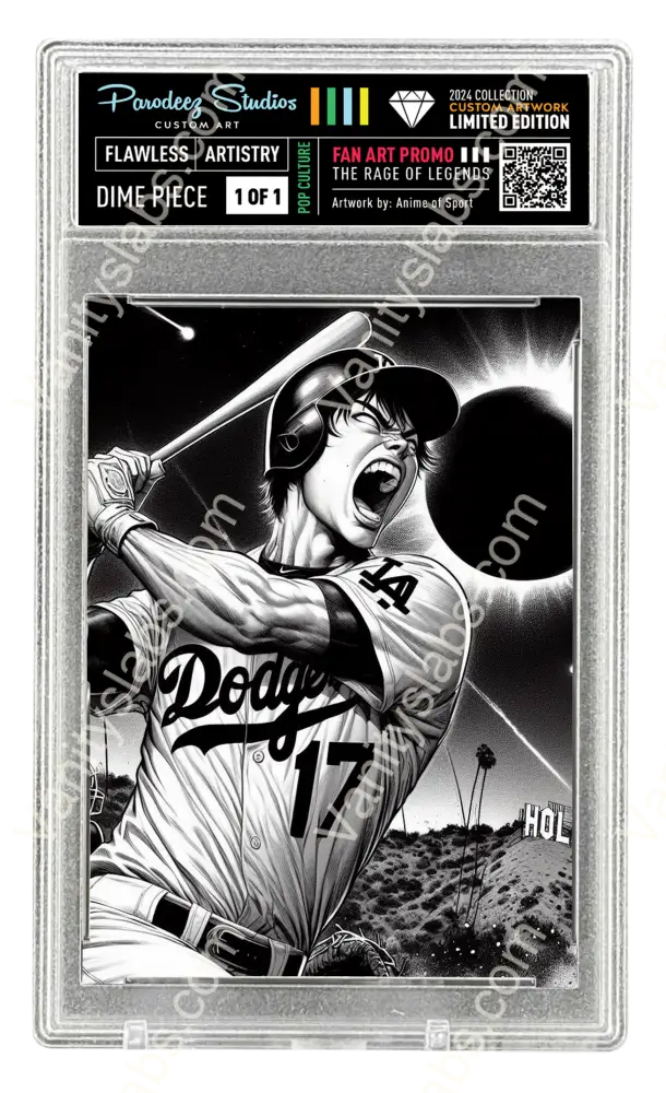 2025 Rage Of Legends Collection - Fan Art One By Chris Ghost Custom Card Number 31