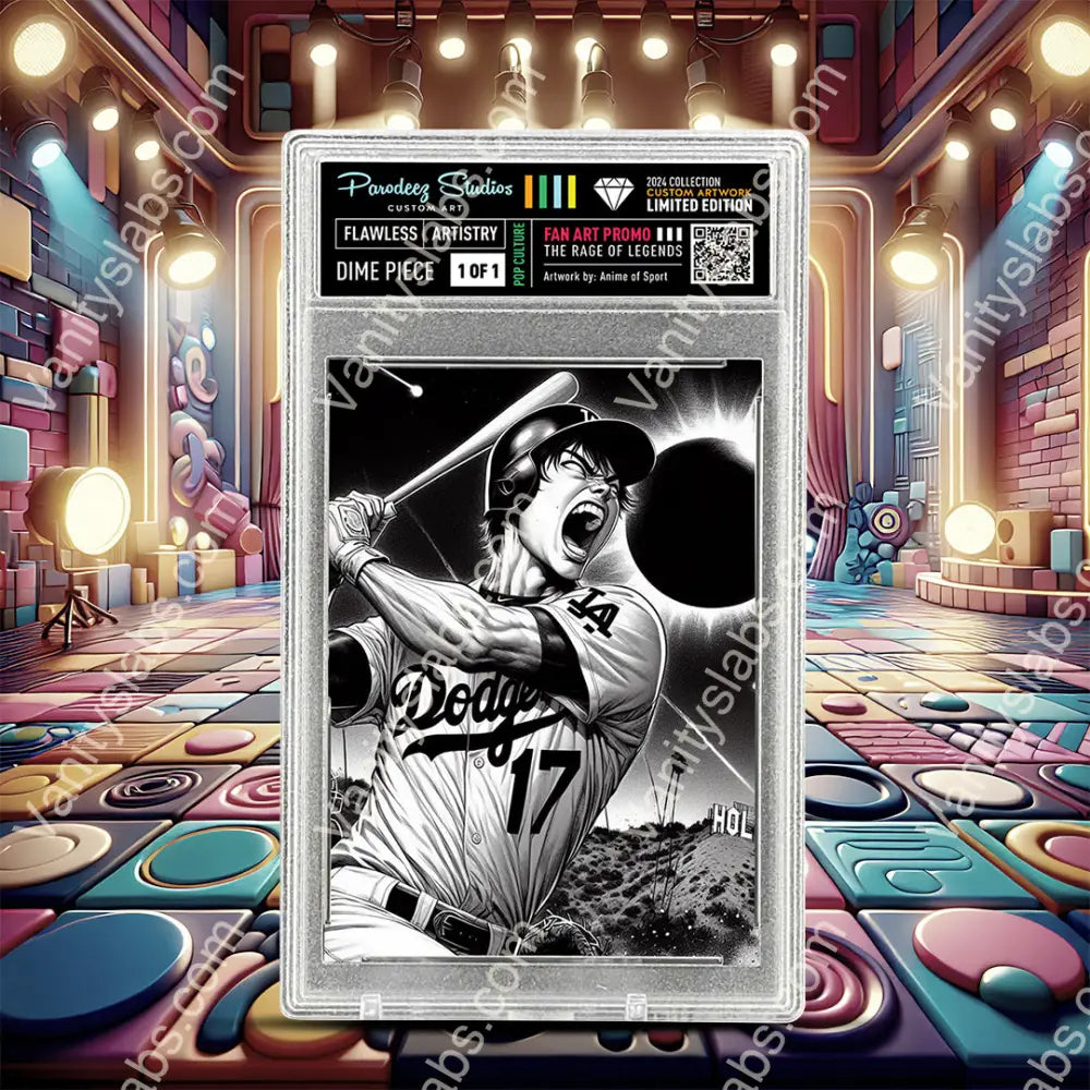 2025 Rage Of Legends Collection - Fan Art One By Chris Ghost Custom Card Number 31