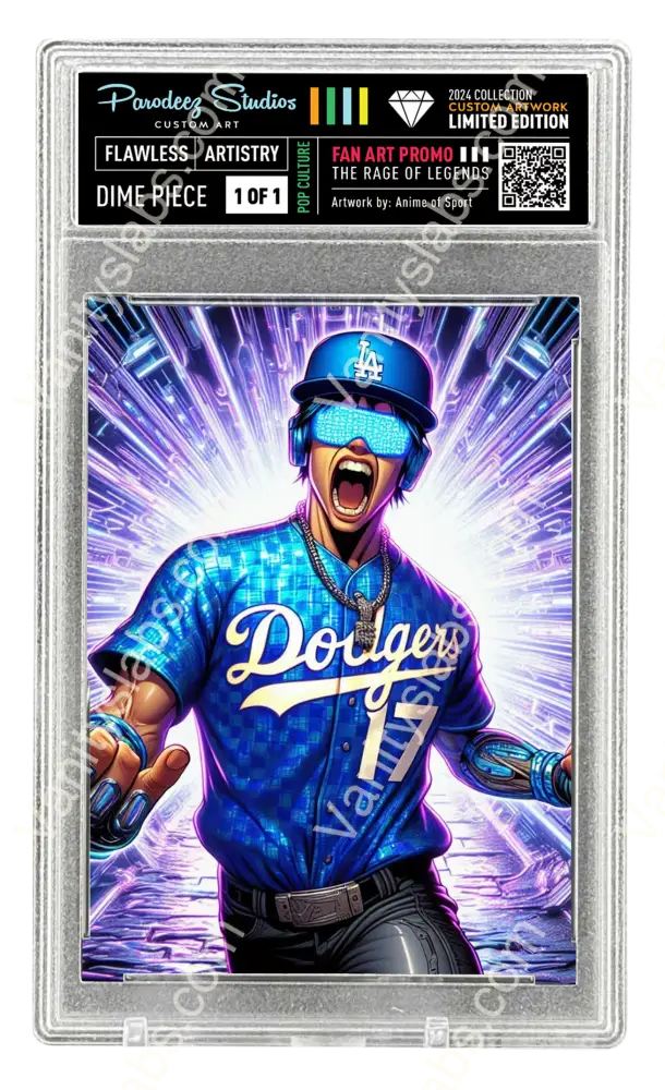 2025 Rage Of Legends Collection - Fan Art One By Chris Ghost Custom Card Number 32