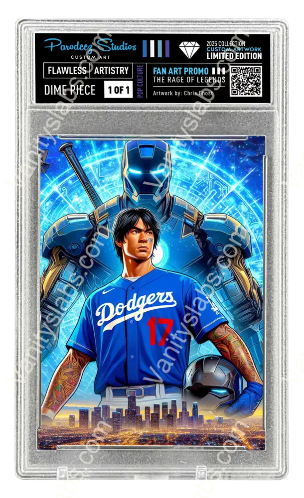 2025 Rage Of Legends Collection - Fan Art One By Chris Ghost Custom Card Number G350
