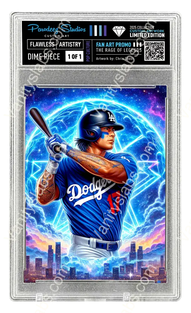 2025 Rage Of Legends Collection - Fan Art One By Chris Ghost Custom Card Number G359