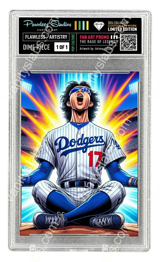 2025 Rage Of Legends Collection - Fan Art One By Chris Ghost Custom Card Number 35