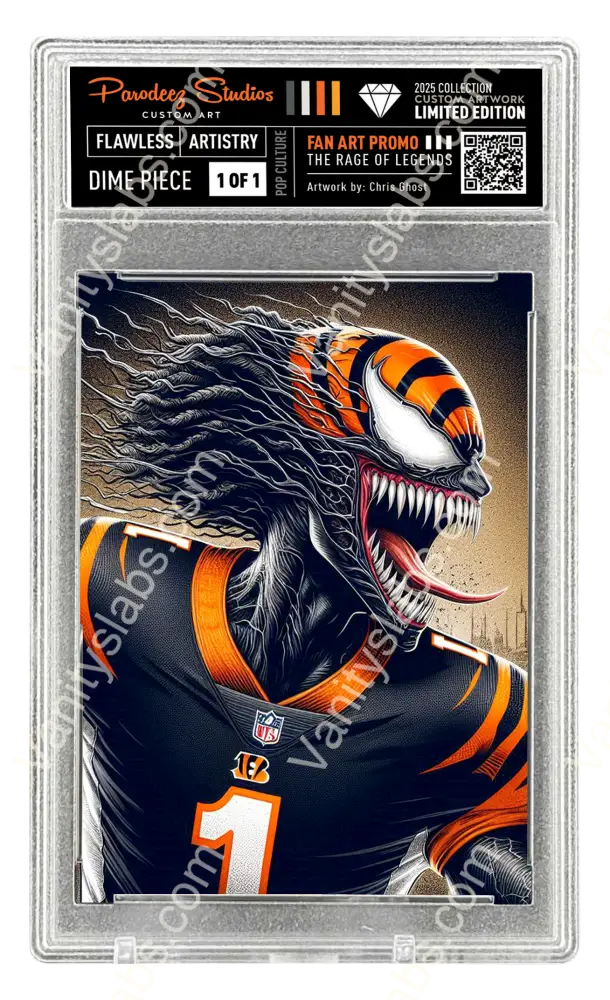 2025 Rage Of Legends Collection - Fan Art One By Chris Ghost Custom Card Number J398