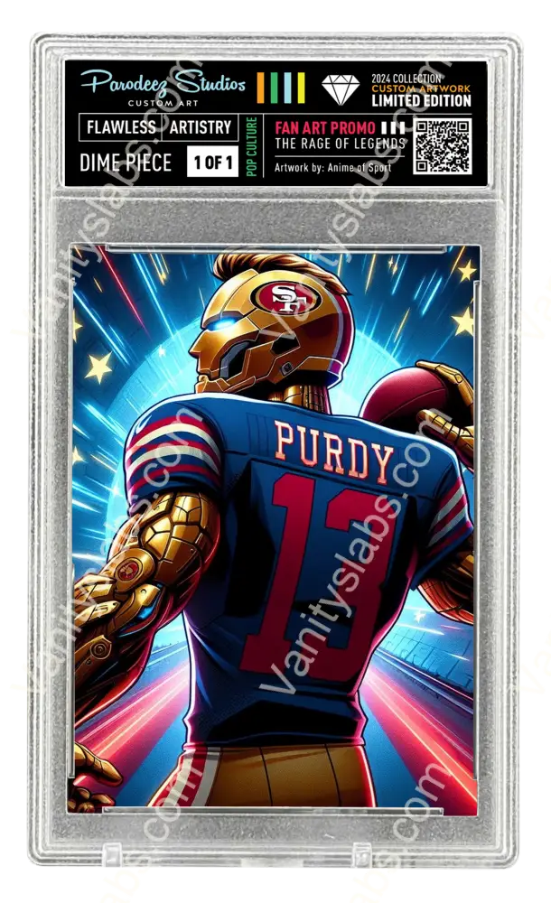2025 Rage Of Legends Collection - Fan Art One By Chris Ghost Custom Card Number 3