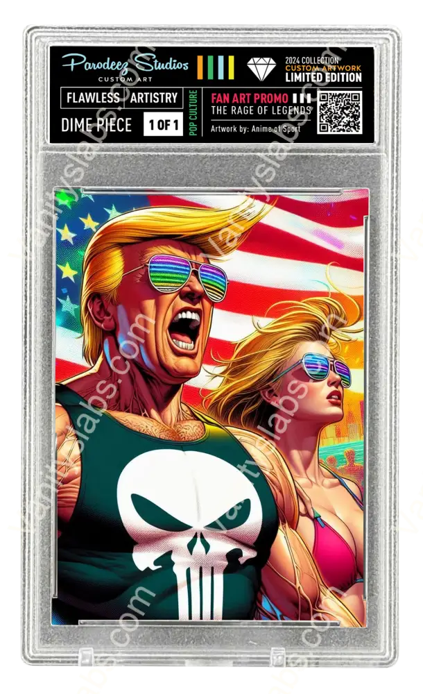 2025 Rage Of Legends Collection - Fan Art One By Chris Ghost Custom Card Number 43