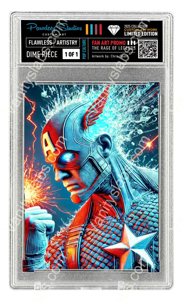 2025 Rage Of Legends Collection - Fan Art One By Chris Ghost Custom Card Number C50