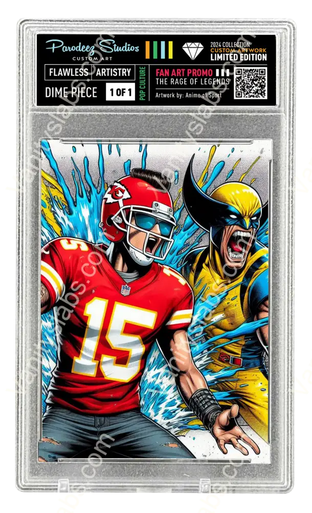 2025 Rage Of Legends Collection - Fan Art One By Chris Ghost Custom Card Number 70