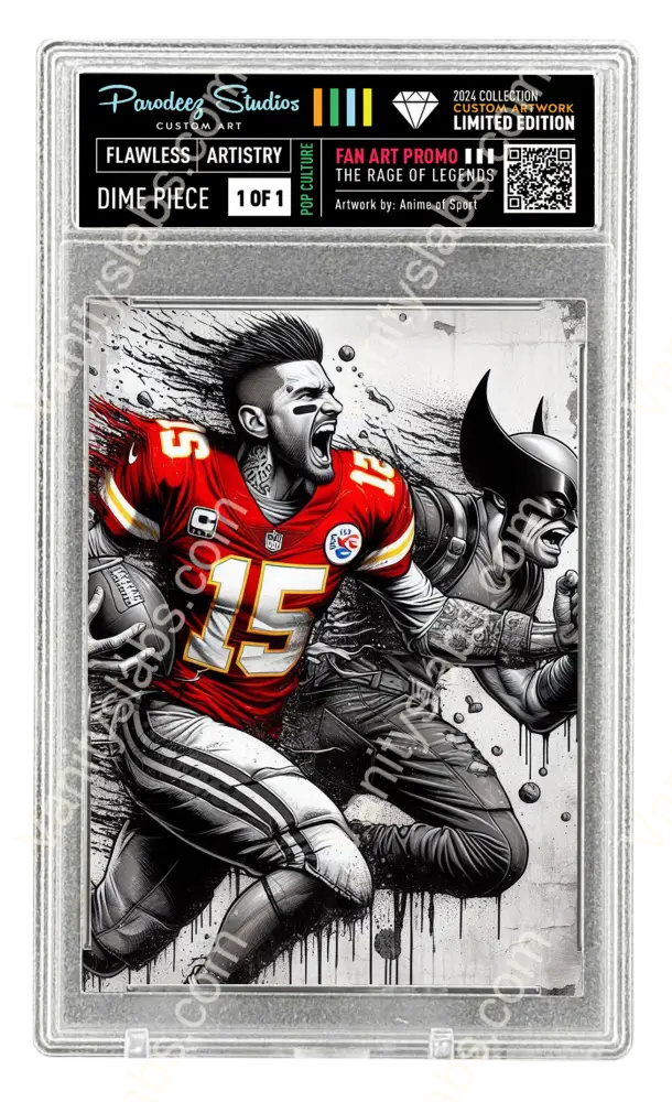 2025 Rage Of Legends Collection - Fan Art One By Chris Ghost Custom Card Number 78