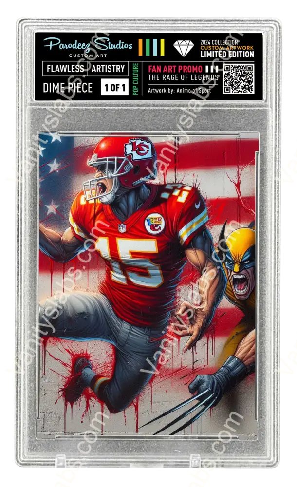 2025 Rage Of Legends Collection - Fan Art One By Chris Ghost Custom Card Number 79