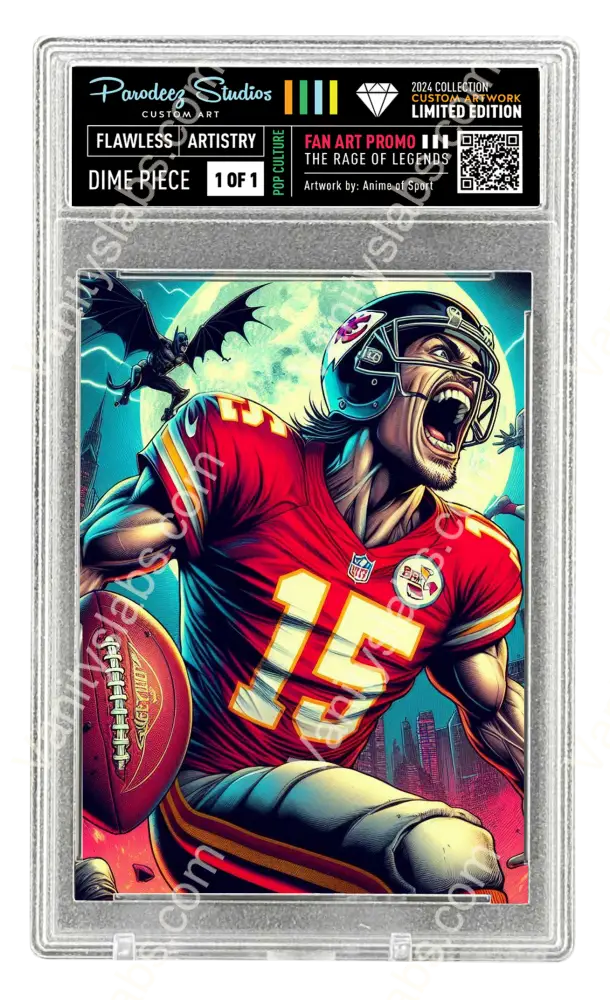 2025 Rage Of Legends Collection - Fan Art One By Chris Ghost Custom Card Number 80