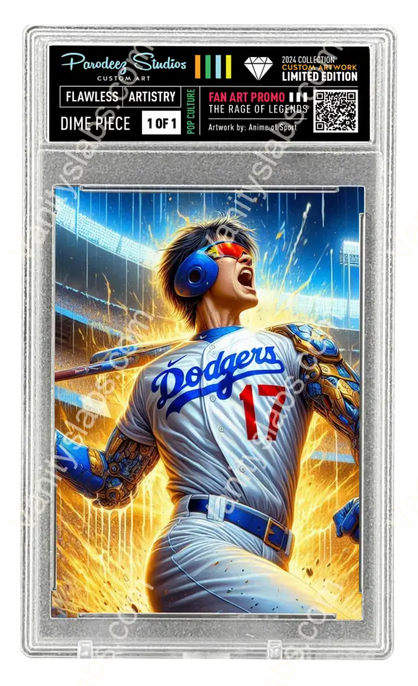 2025 Rage Of Legends Collection - Fan Art One By Chris Ghost Custom Card Number 88