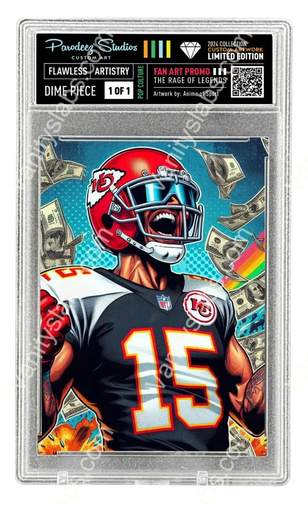 2025 Rage Of Legends Collection - Fan Art One By Chris Ghost Custom Card Number 97