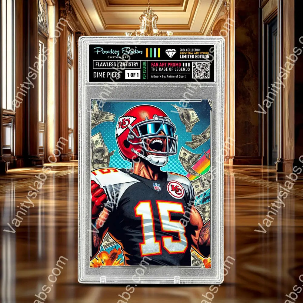 2025 Rage Of Legends Collection - Fan Art One By Chris Ghost Custom Card Number 97