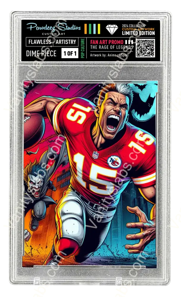 2025 Rage Of Legends Collection - Fan Art One By Chris Ghost Custom Card Number 98