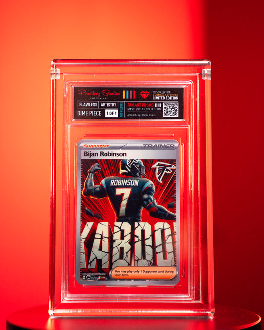 Crossover Legends - Bijan Robinson- FanForge Collection (Limited Edition)