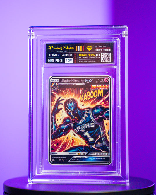 Crossover Legends - Black Wemby - FanForge Collection (Limited Edition)