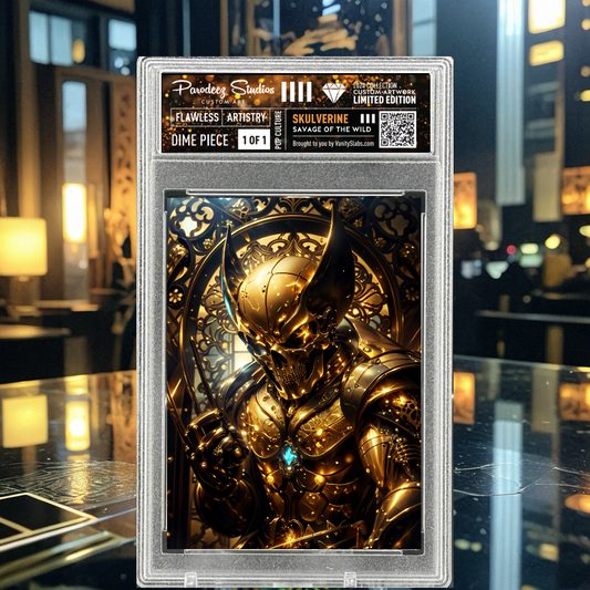 2024 Golden Skull Edition - Skulverine (True One Of) Custom Fan Art Card