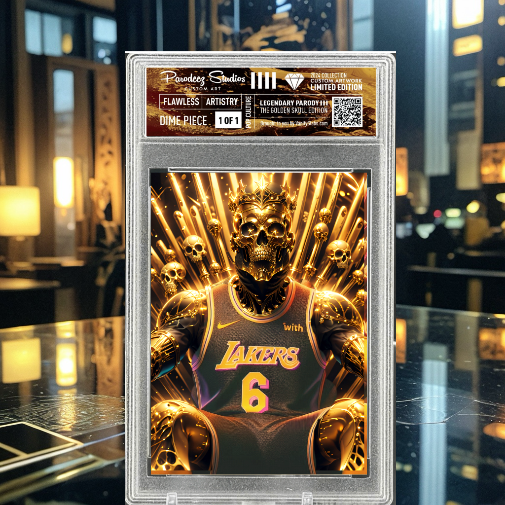 2024 Golden Skull Edition - King Midas (True One Of) Custom Fan Art Card
