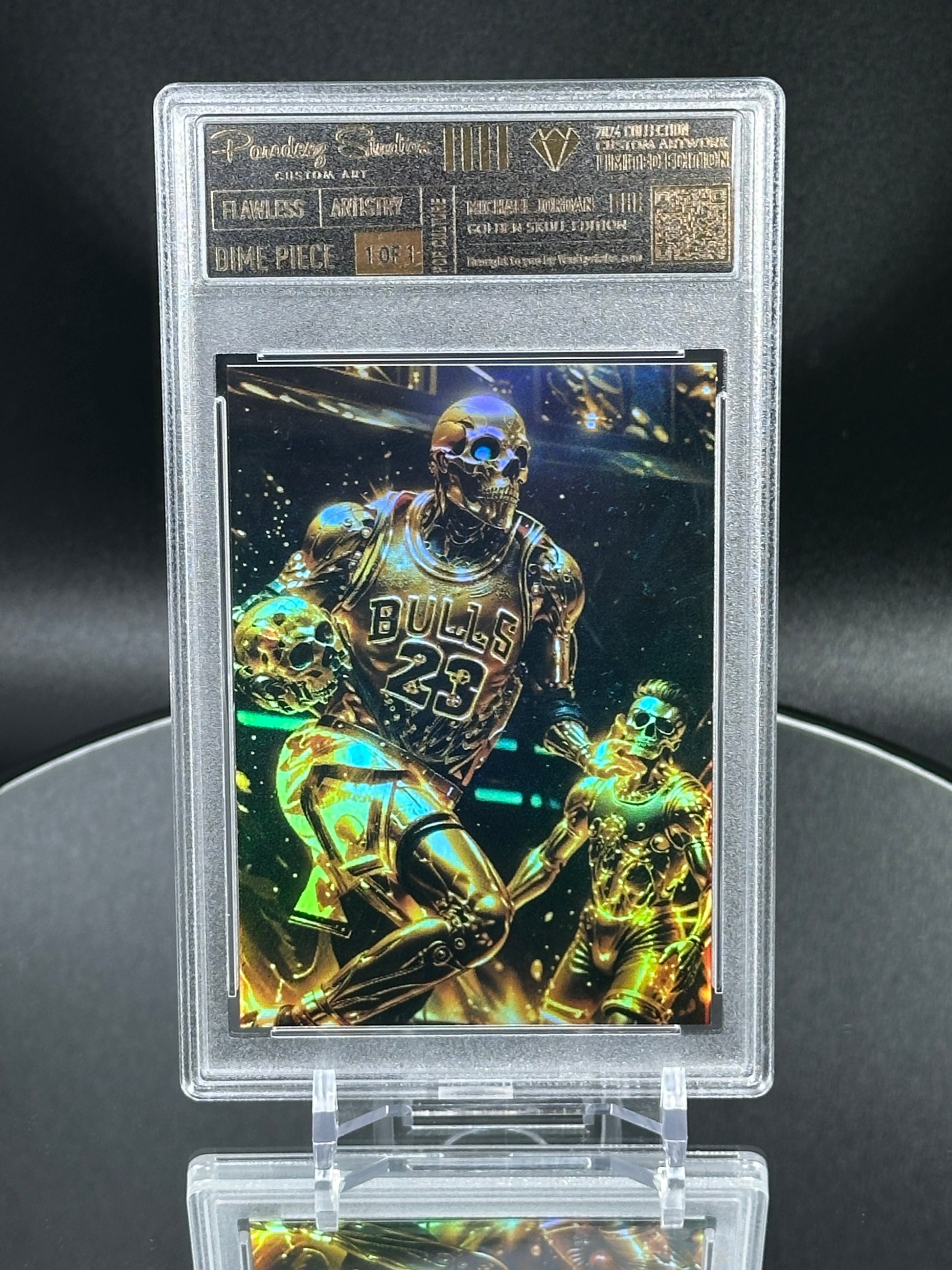 2024 Golden Skull Edition - Mj (True One Of) Custom Fan Art Card