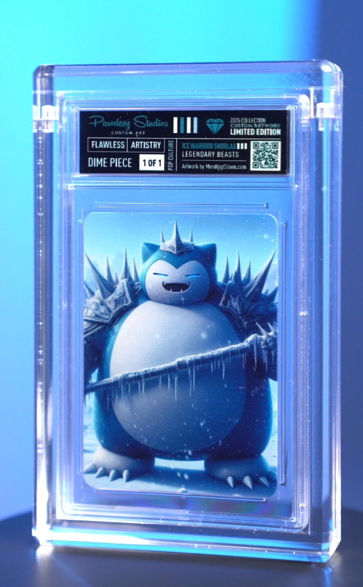 Crossover Legends - ICE Warrior Snorlax - FanForge Collection (Limited Edition)