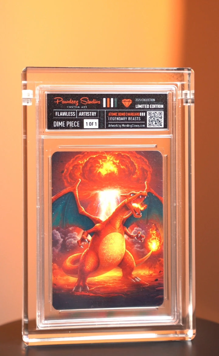 Crossover Legends - Atomic Bomb Charizard - FanForge Collection (Limited Edition)