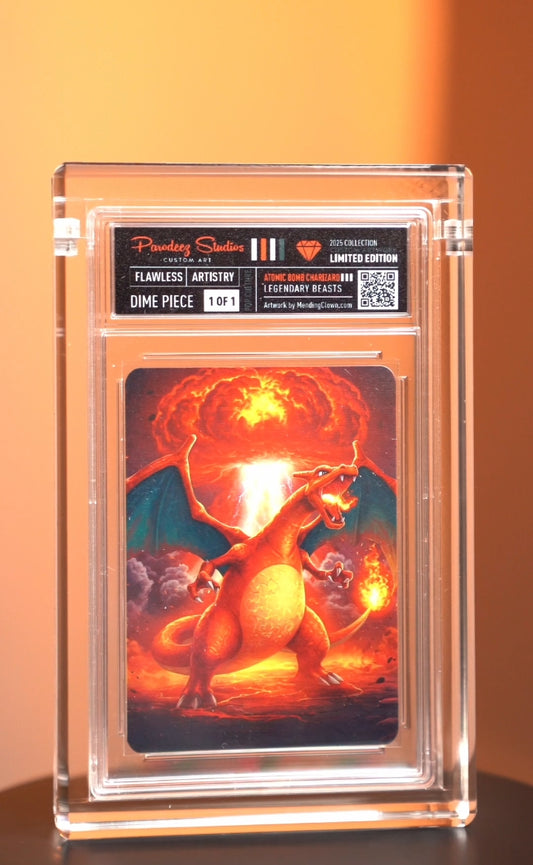Crossover Legends - Atomic Bomb Charizard - FanForge Collection (Limited Edition)