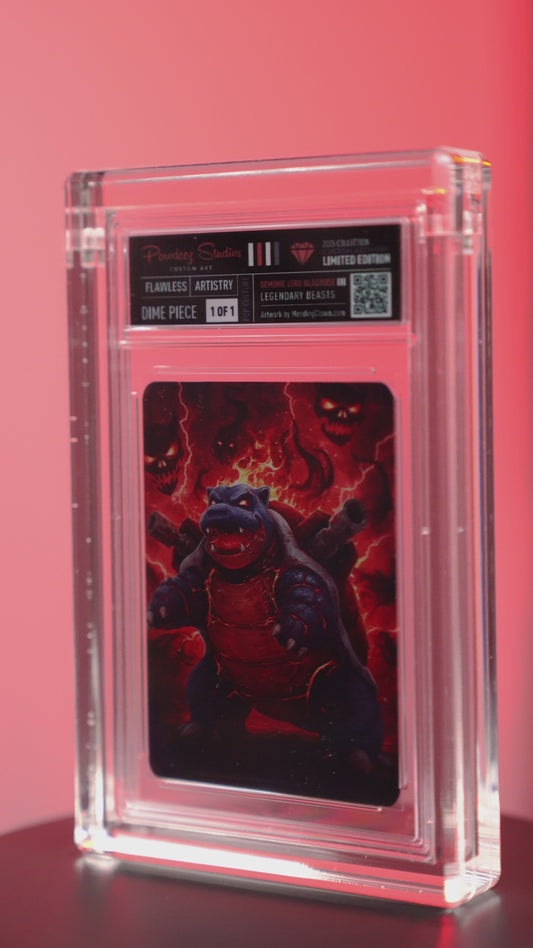 Crossover Legends - Demonic Lord Blastoise - FanForge Collection (Limited Edition)