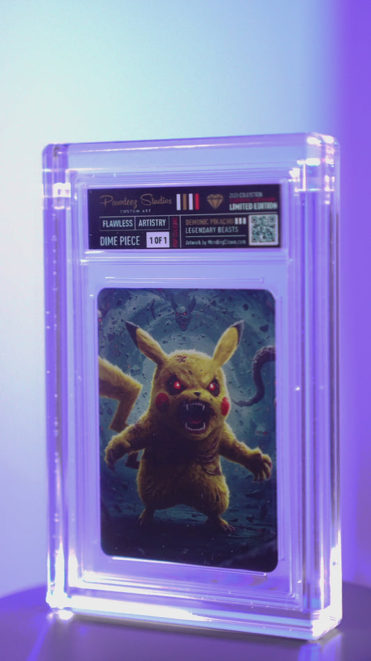 Crossover Legends - Demonic Pikachu - FanForge Collection (Limited Edition)